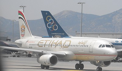 Etihad A320 Athens 2009