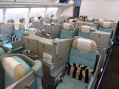 Etihad Business Class 777