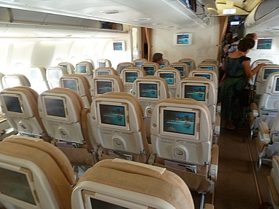 Etihad Economy Class A340